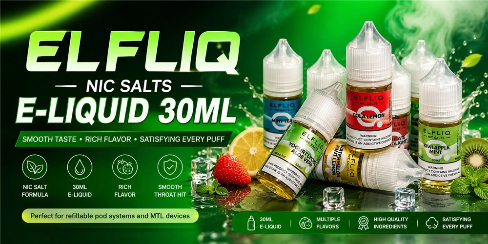 ELFLIQ E-liquild 30ml Wholesale Eu