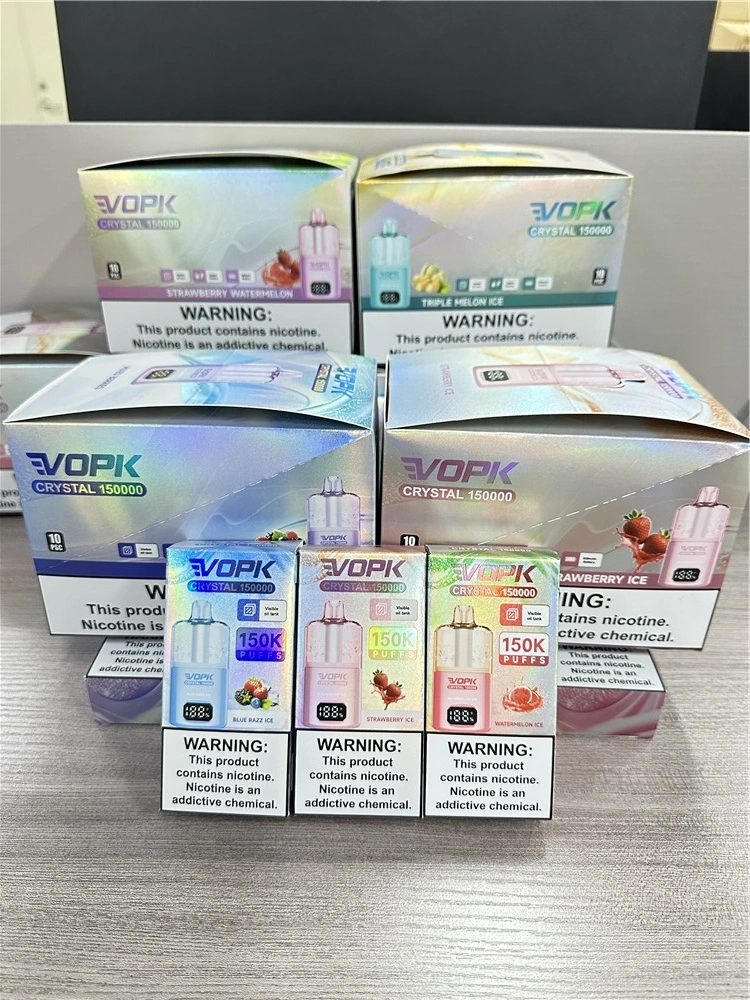 Europe Bulk Supply VOPK Crystal 150000 Puffs Disposable Vape VOPK Crystal 150K disposable vape