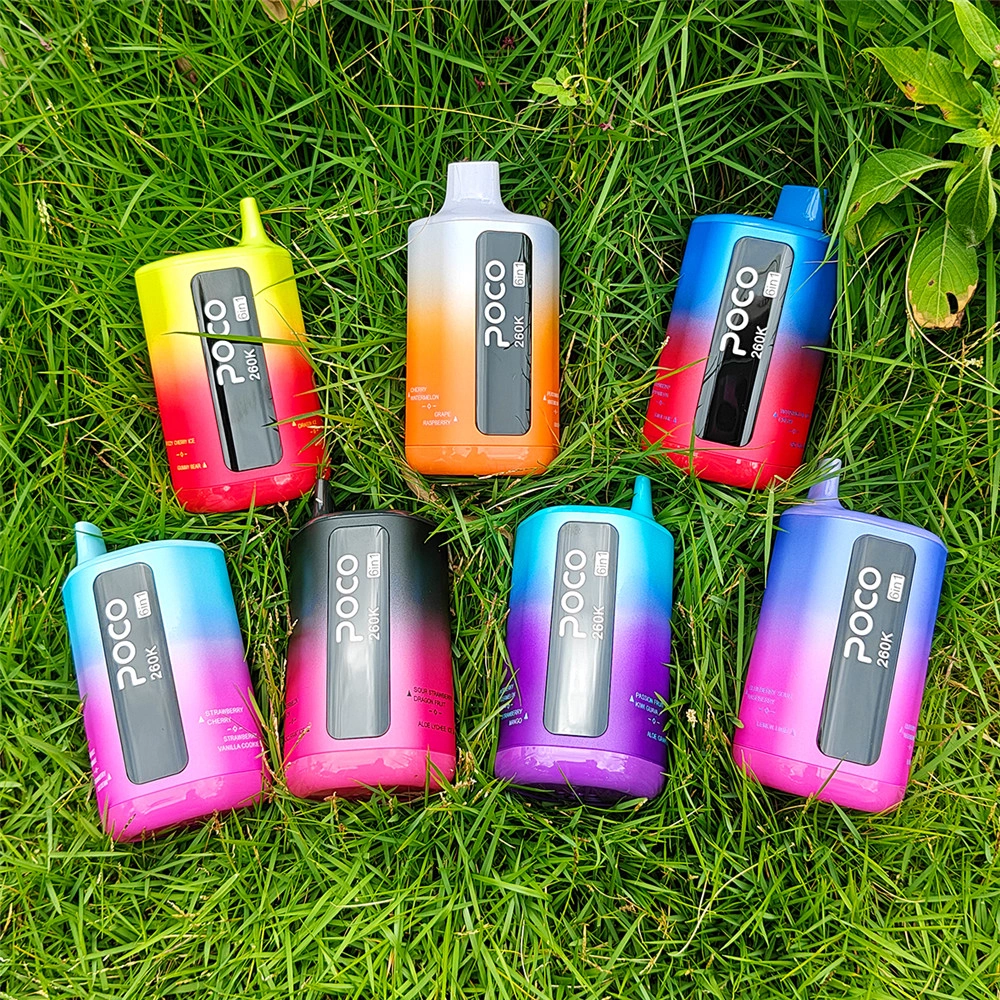 POCO 6 in 1 260K Puffs Disposable E-Cigarette POCO smart disposable vape