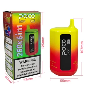 POCO 260K rechargeable vape