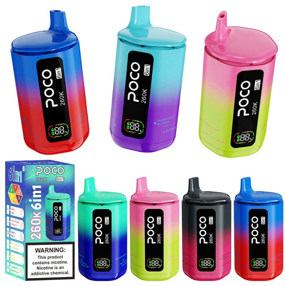 POCO Long Lasting 260K Puffs Vape POCO rechargeable e-cigarette