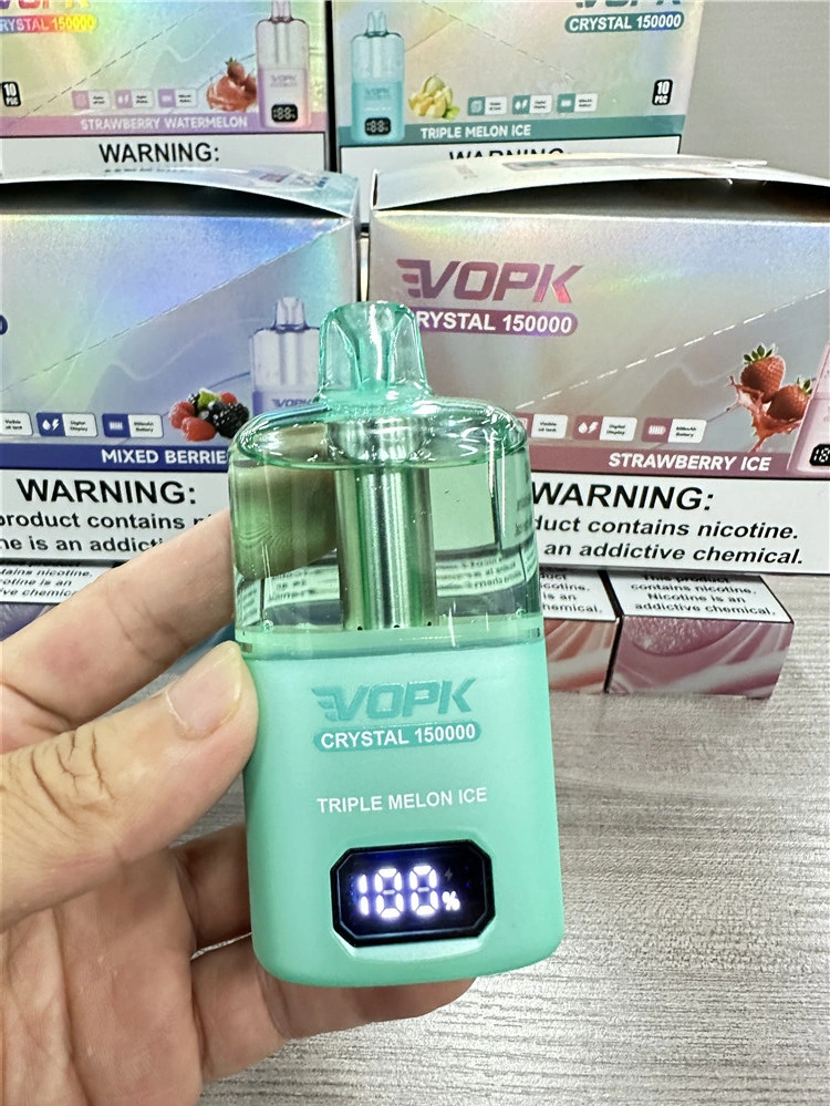 Trade Supply VOPK Crystal 150K Disposable Vape Europe VOPK Crystal 150000 puffs vape