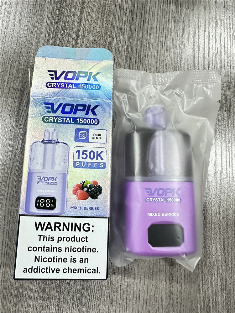 VOPK Crystal 150K Vape for Importers and Distributors Bulk VOPK Crystal disposable vape