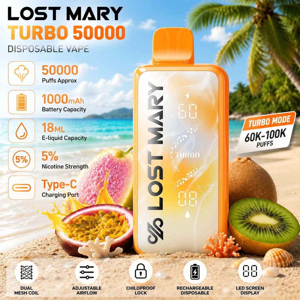 lost-mary-tubo-mt50k-factory-supply Lost Mary Tubo MT50K featuring dual vaping modes for enhanced performance