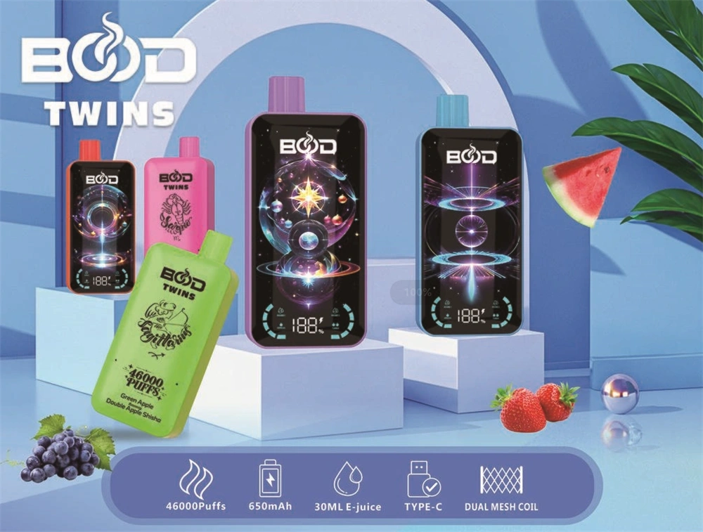 BOOD 46K Dubultā Garša Vienreizējā Vape