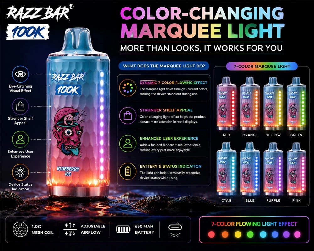 RazzBar 100K Color-Changing Marquee Light