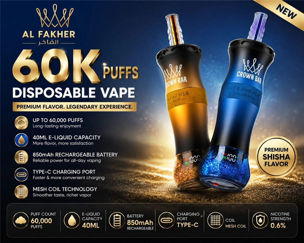 Al Fakher Shisha 60K Disposable Vape