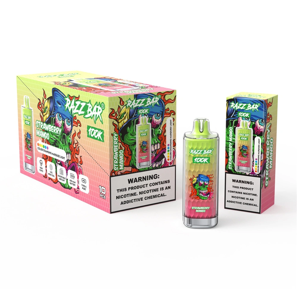 razzbar-100k-rechargeable-disposable-vape RazzBar 100K high puff disposable vape