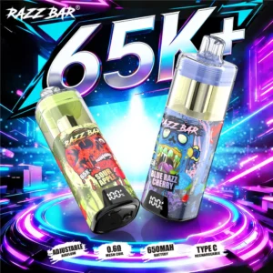 Razzbar 65K disposable vape for European markets